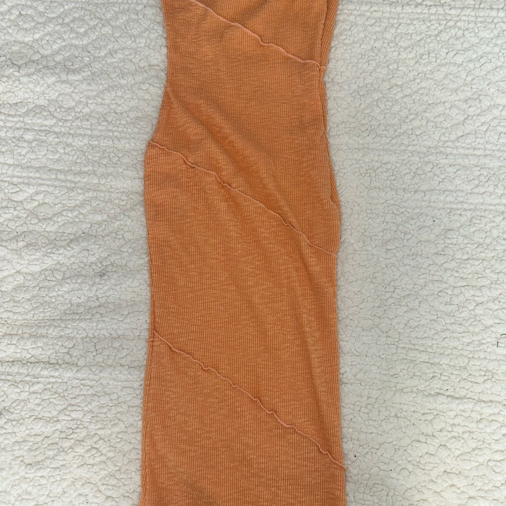 Princess Polly Vibrant Orange Midi Dress (pic of me wearing it at end)